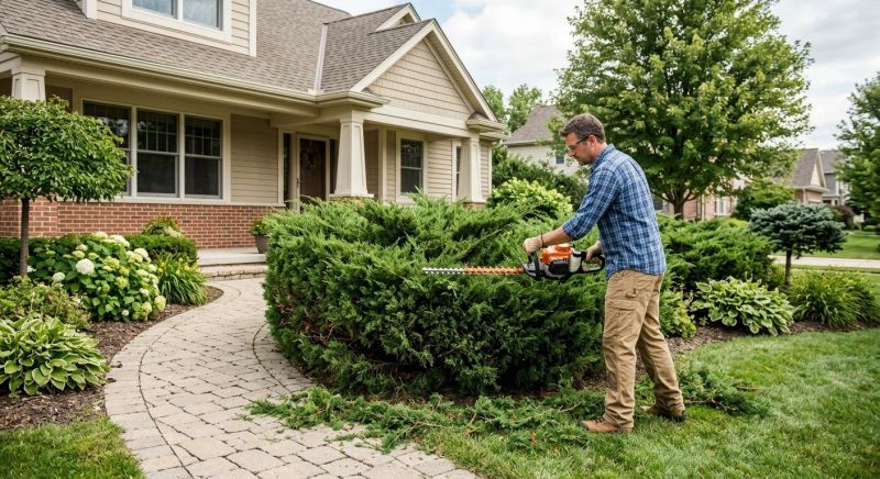 Juniper Trimming in Rockwall, TX